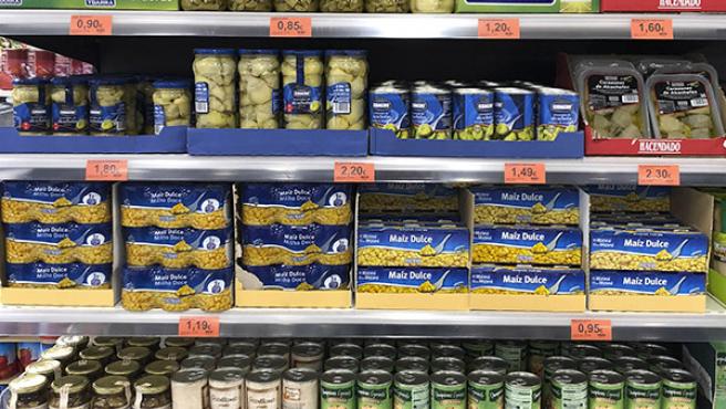 verduras mercadona