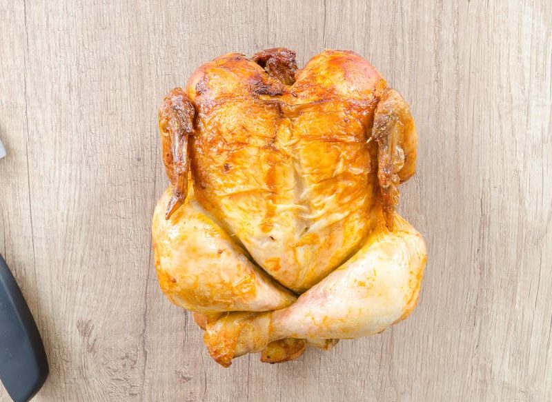 POLLO ASADO RELLENO, UNA RECETA MUY VERSÁTIL