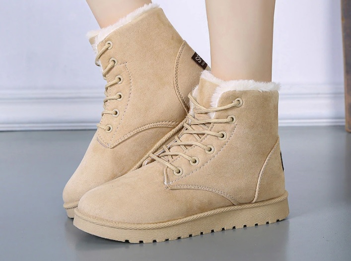 botines con cordones