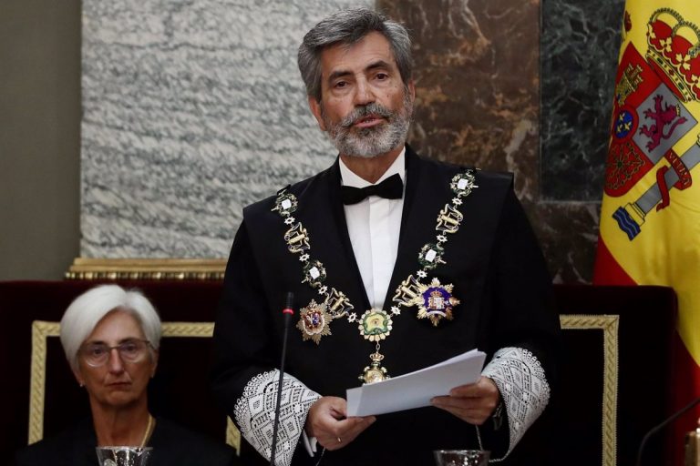 La emotiva defensa de la independencia judicial del ex presidente del Tribunal Supremo