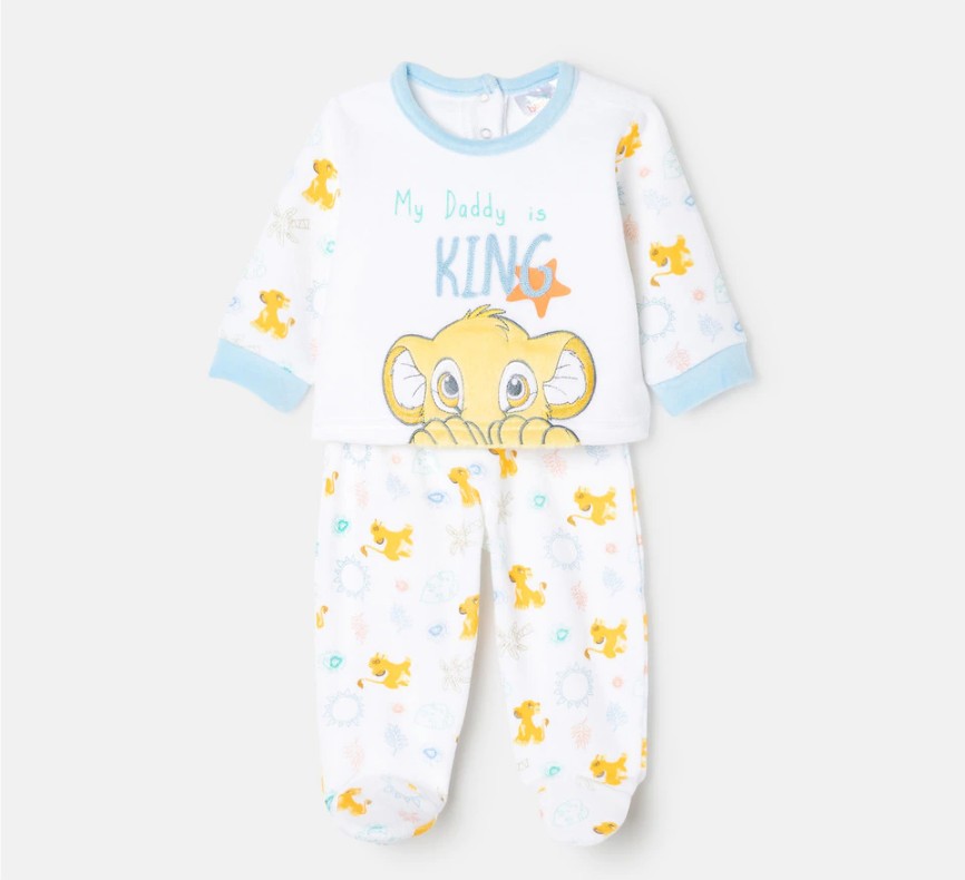 pijama bebe rey leon