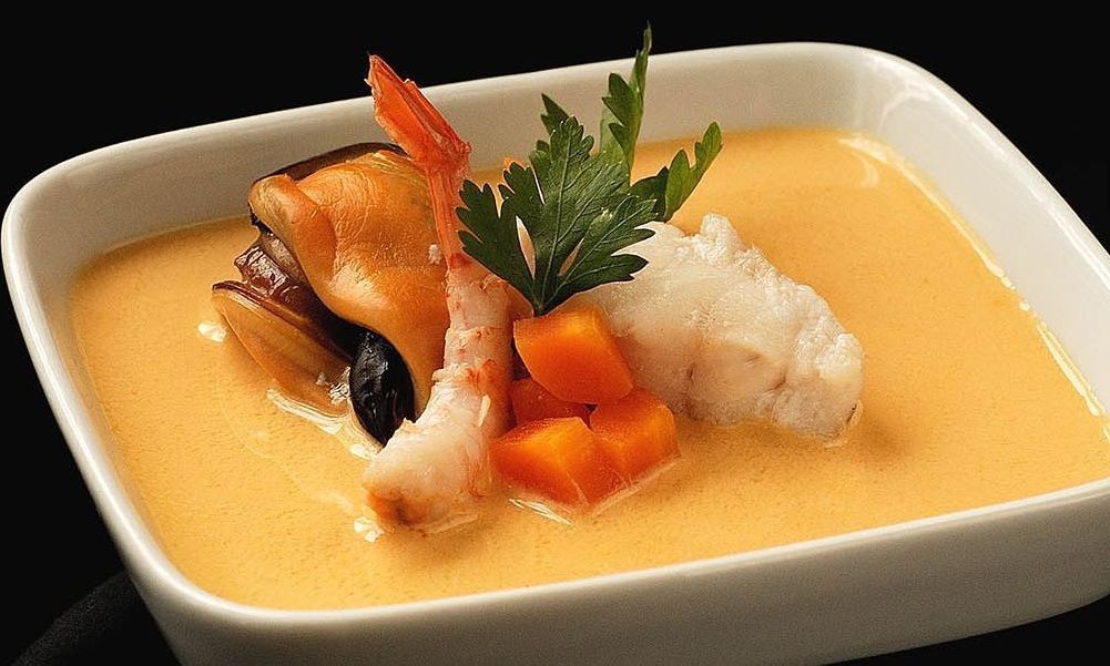salsa rubia sopa de marisco