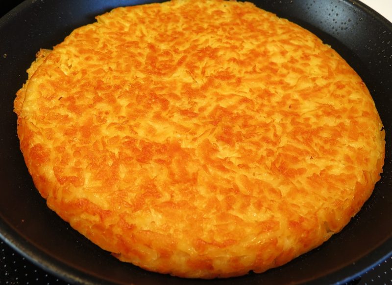 TORTILLA DE PATATAS, APTA PARA LA MAYORÍA DE DIETAS