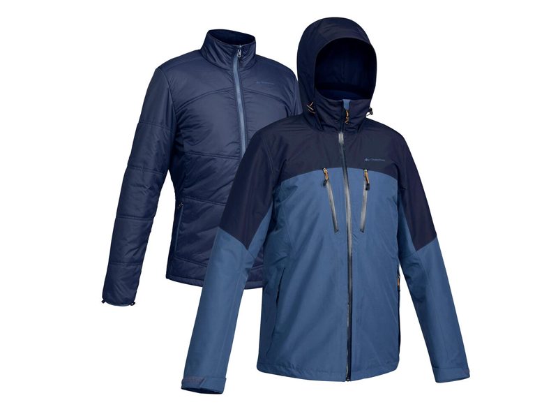 ABRIGO E EN 1 FORCLAZ TRAVEL 500 PARA HOMBRE