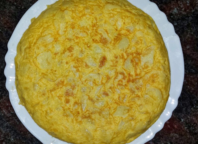 INGREDIENTES A TORTILLA DE PATATAS DE DANI GARCÍA