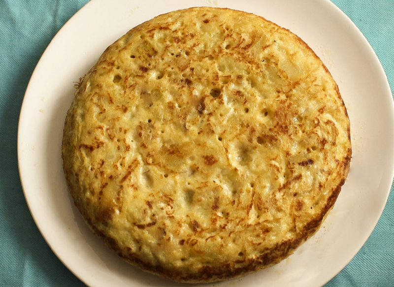 TORTILLA DE PATATAS DE DANI GARCÍA, UNA PREPARACIÓN SALUDABLE