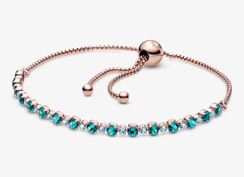 PULSERA TURQUESAS BRILLANTE