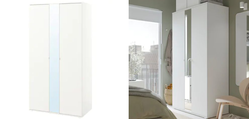 armario dos puertas ikea