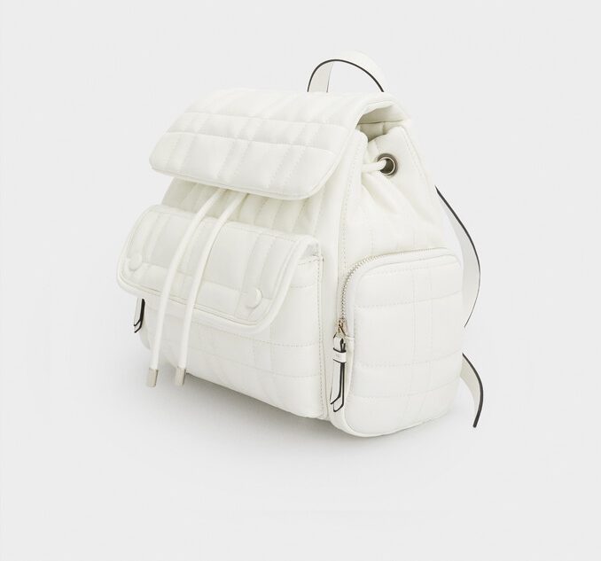 mochila acolchada solapas
