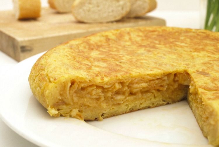 tortilla de patatas ingredientes
