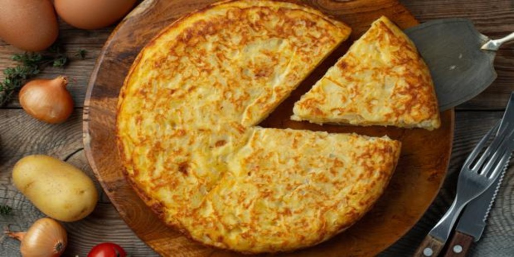 tortilla de patatas jugosa