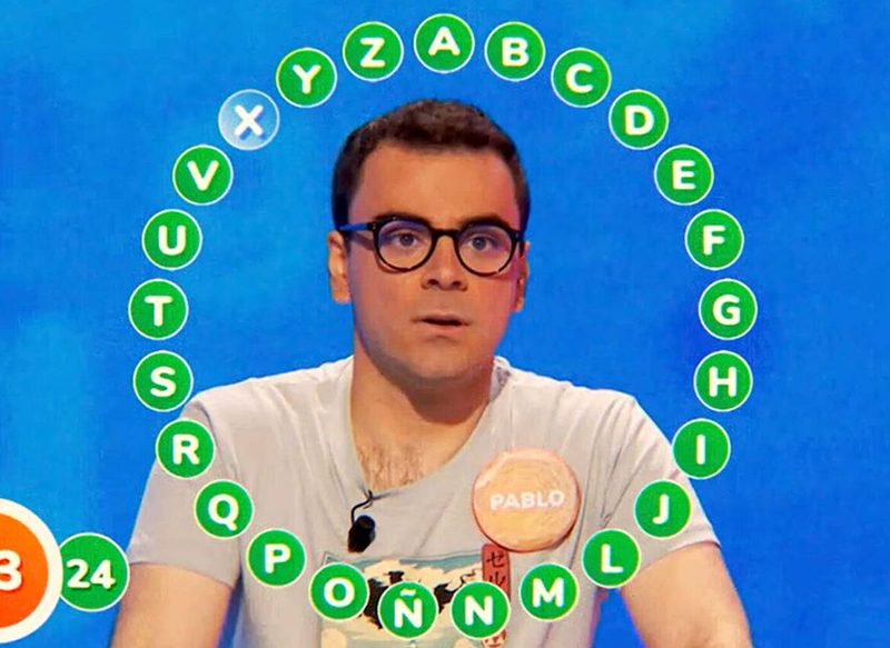 PABLO DÍAZ GANÓ 1.828.000 EUROS EN PASAPALABRA