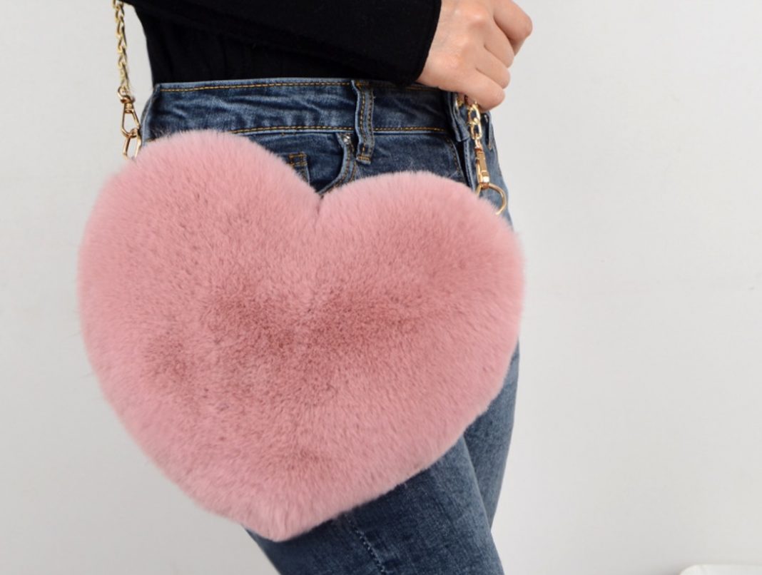 bolso corazón