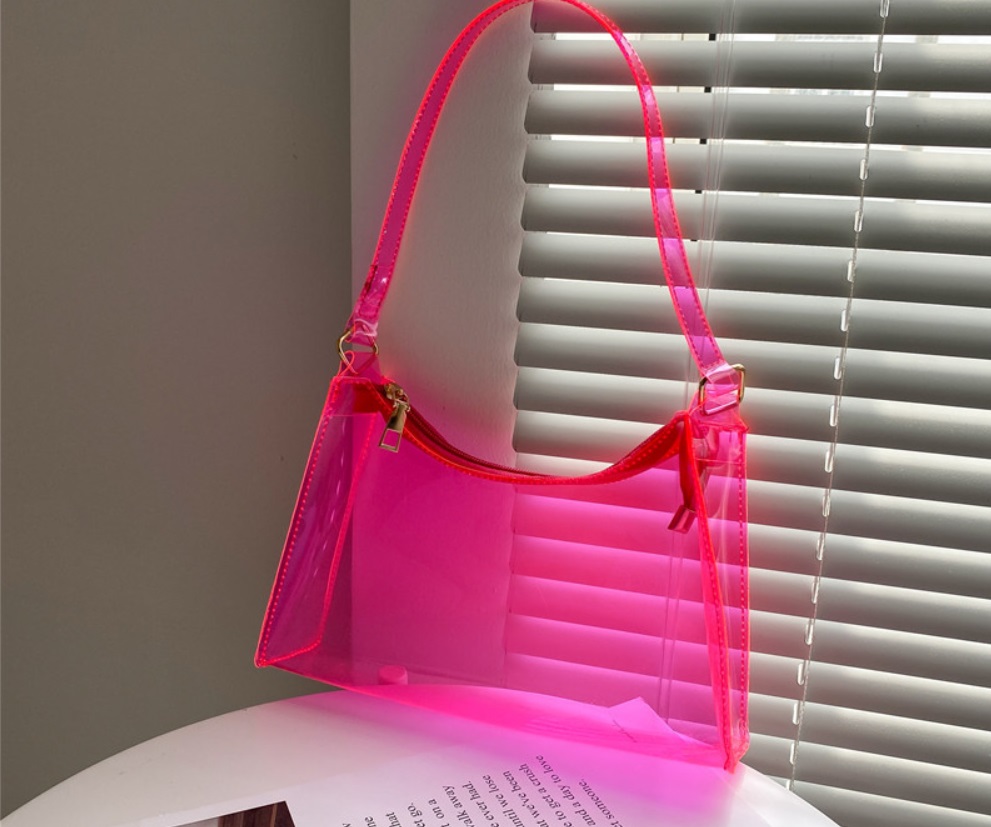 bolso neón rosa