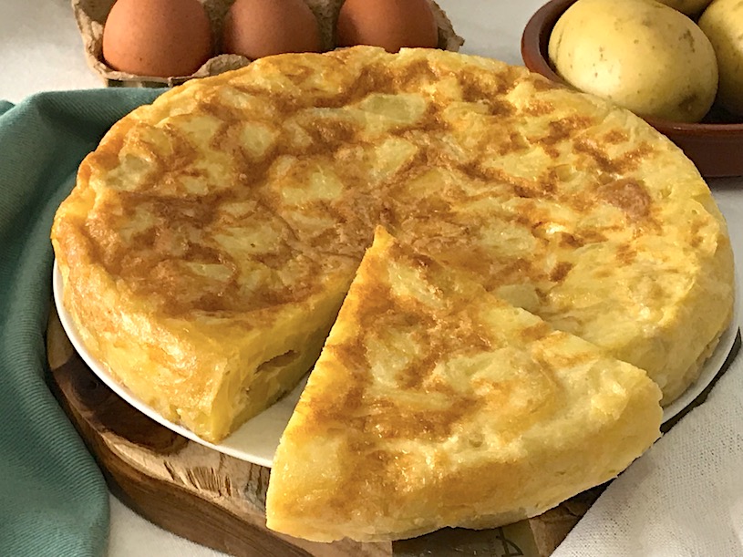 preparar tortilla de patatas