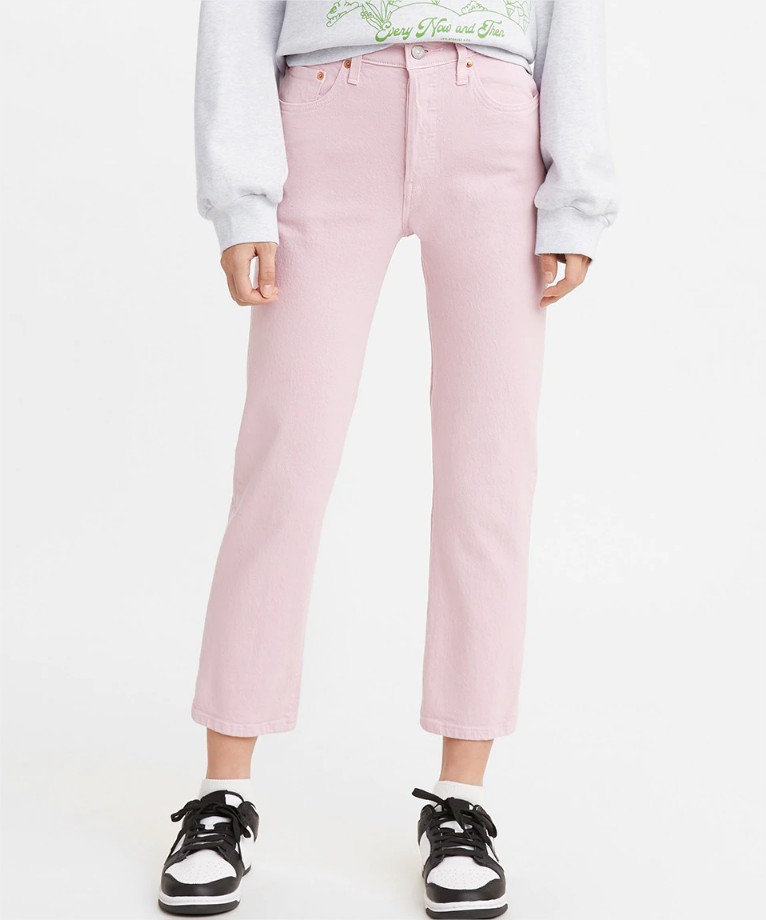 vaquero levis crop recto