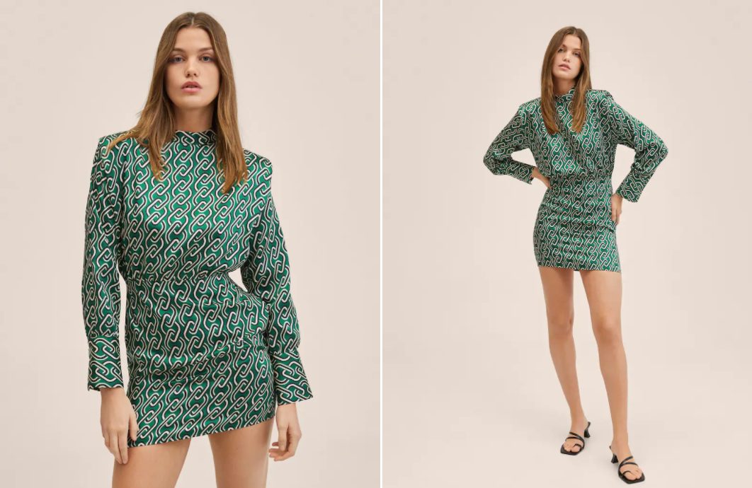 vestido cadenas
