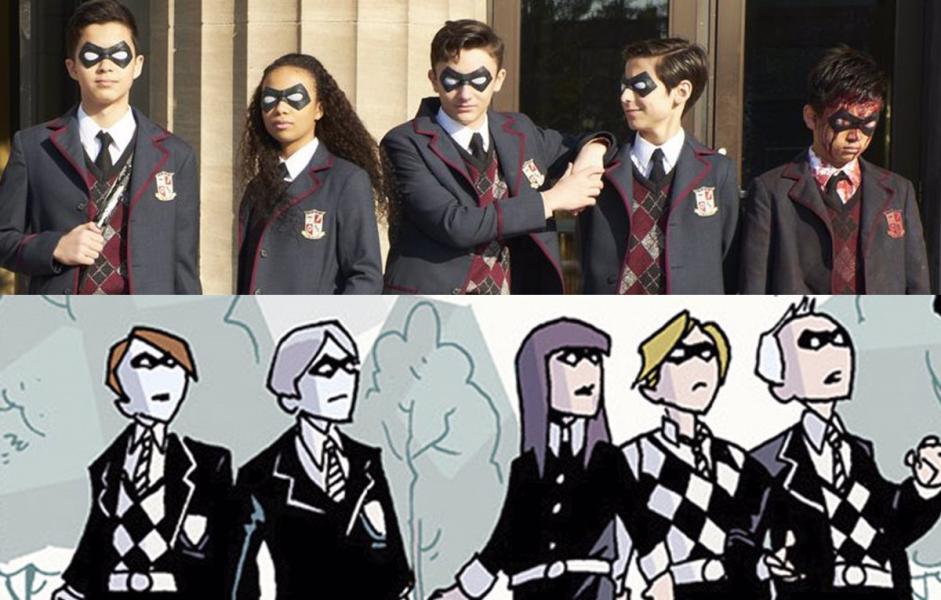Las diferencias con el cómic