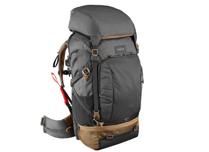MOCHILA DE VIAJE 60L FORCLAZ TRAVEL 500, A LA VENTA EN DECATHLON