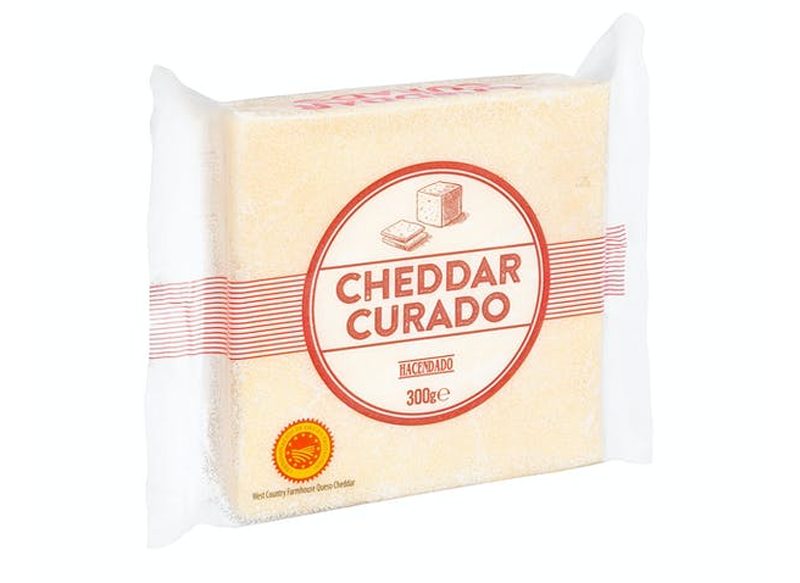 QUESO CHEDDAR CURADO HACENDADO