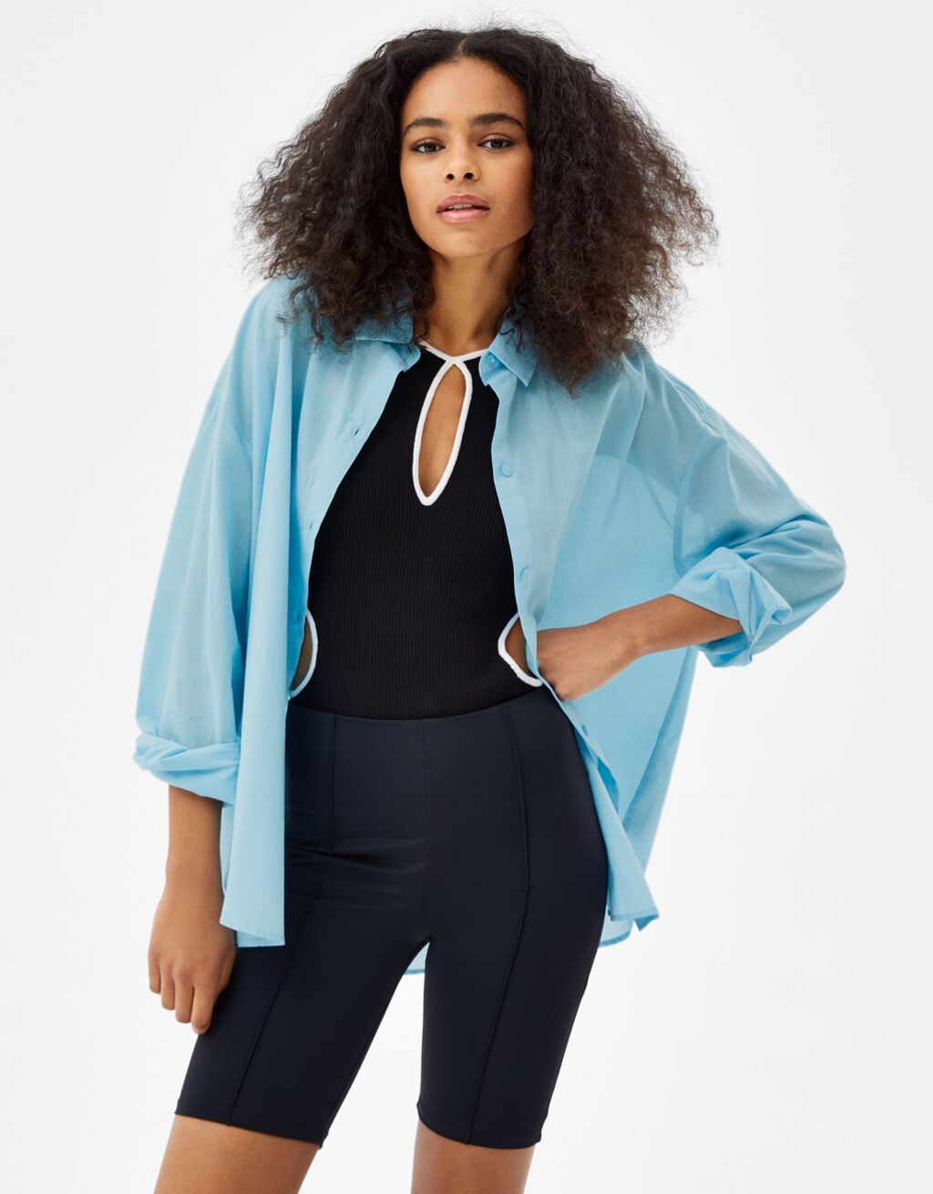 camisa oversize