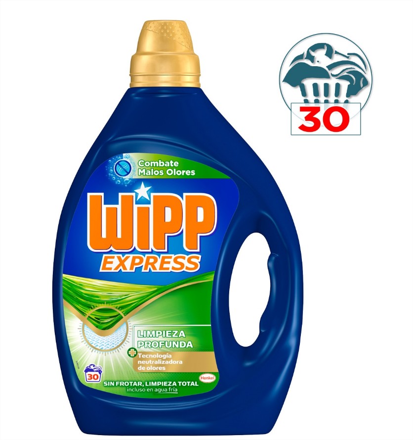 detergente liquido wipp express