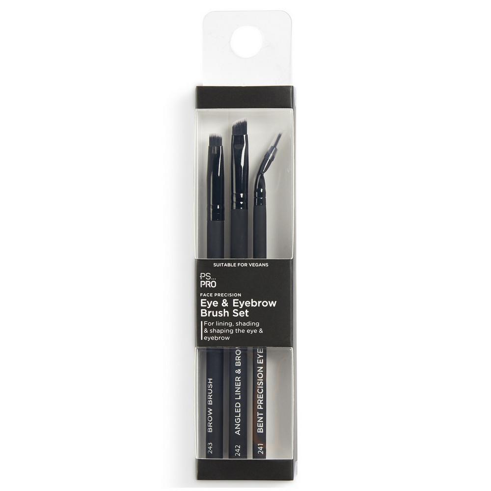 juego brochas ojos cejas primark