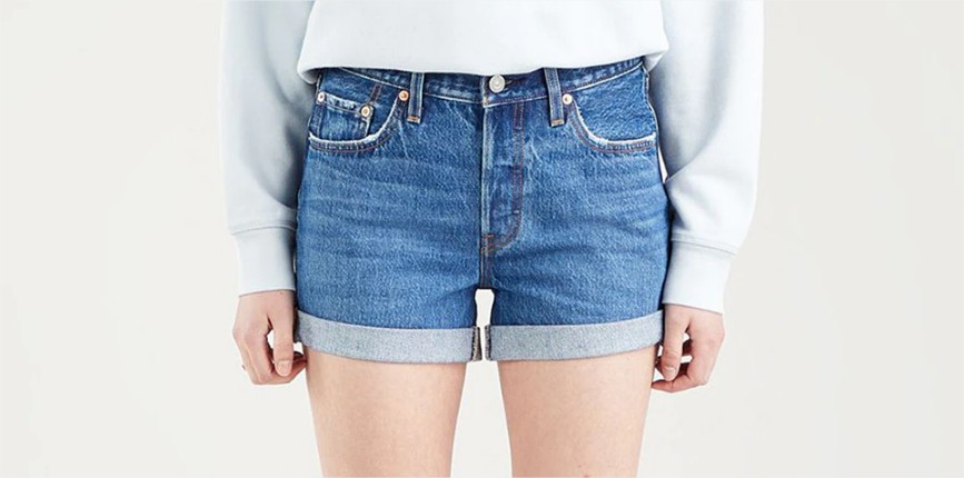 shorts vaqueros levis