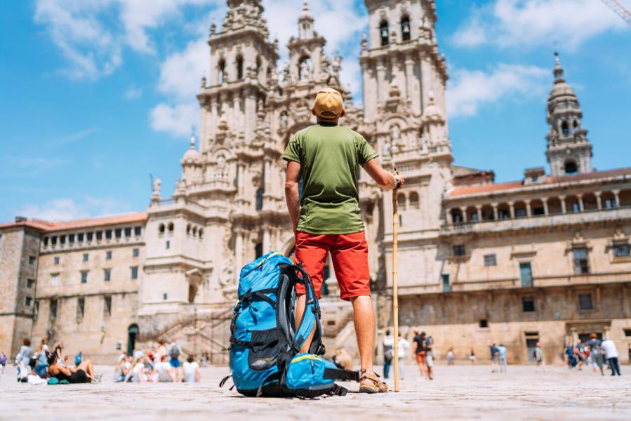 El camino de Santiago y su dulce final