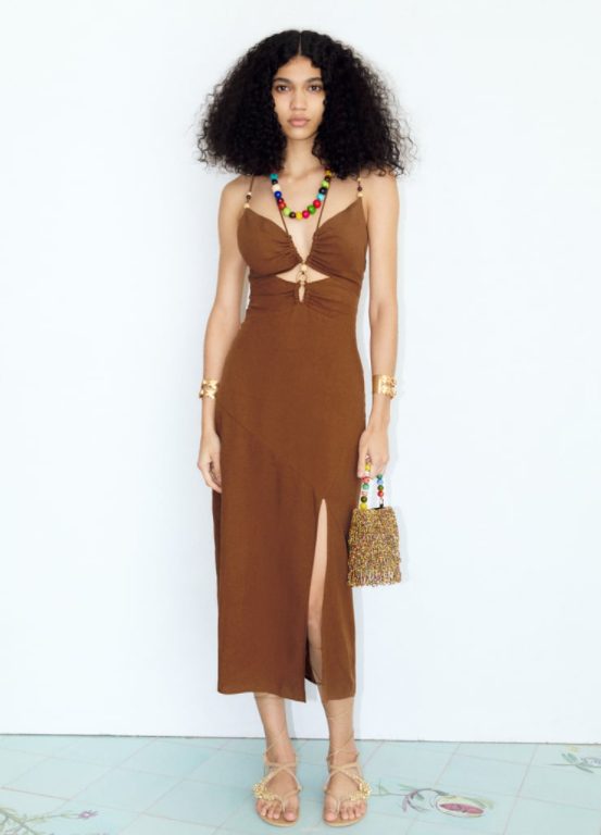 vestido rustico lencero