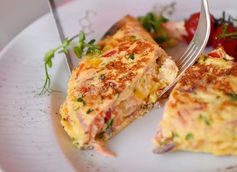 INGREDIENTES PARA PREPARAR LA TORTILLA DE VERDURAS