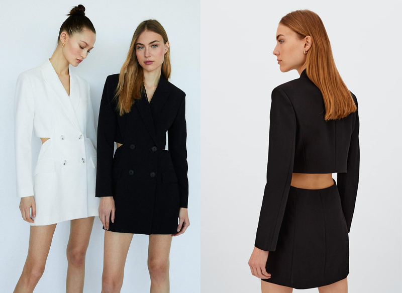 AMERICANA VESTIDO CUT OUT DE STRADIVARIUS