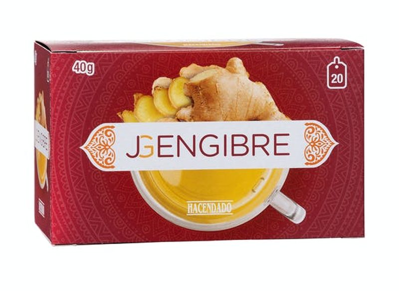 INFUSIONES DE PIÑA COLA Y JENGIBRE DE MERCADONA
