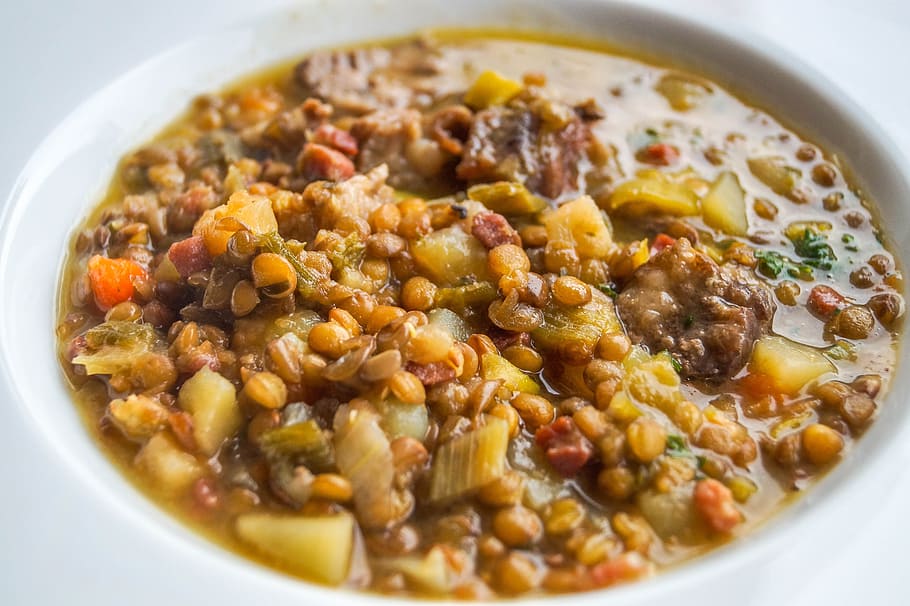 arroz lentejas