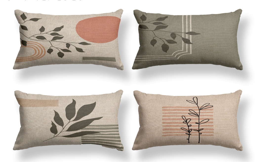 cojines rectangulares