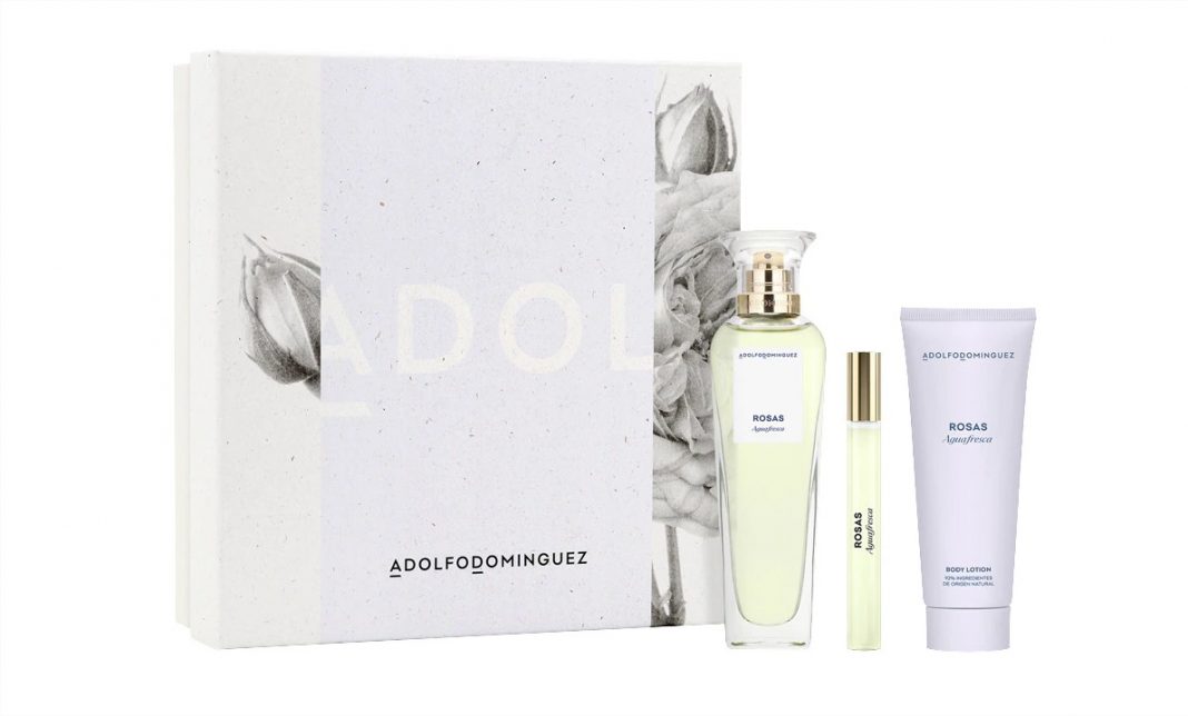 estuche regalo adolfo dominguez agua fresca de rosas el corte ingles