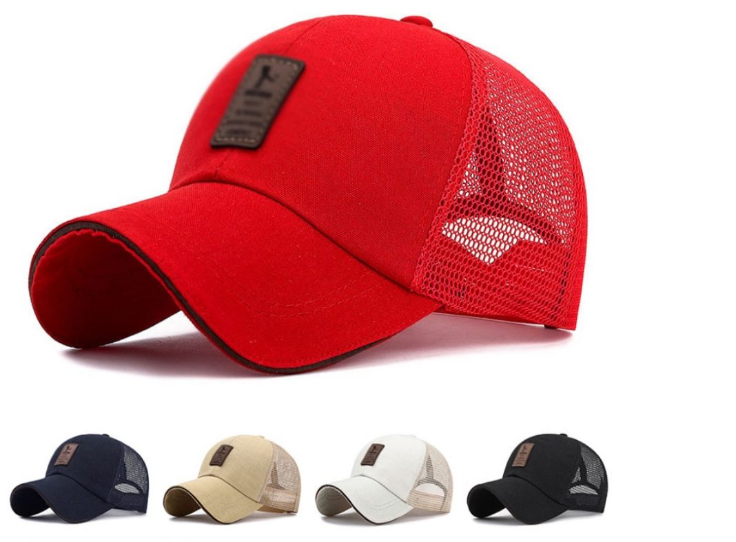 gorras con malla