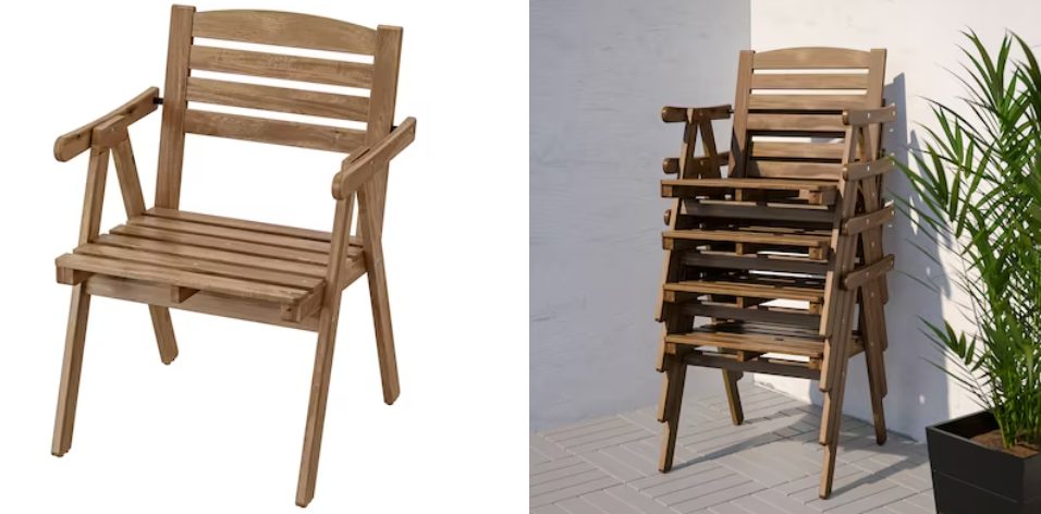 silla reposabrazos ikea