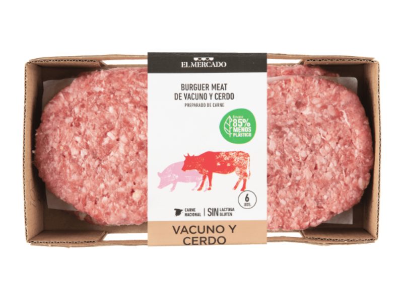 BURGUER MEAT DE VACUNO Y CERDO