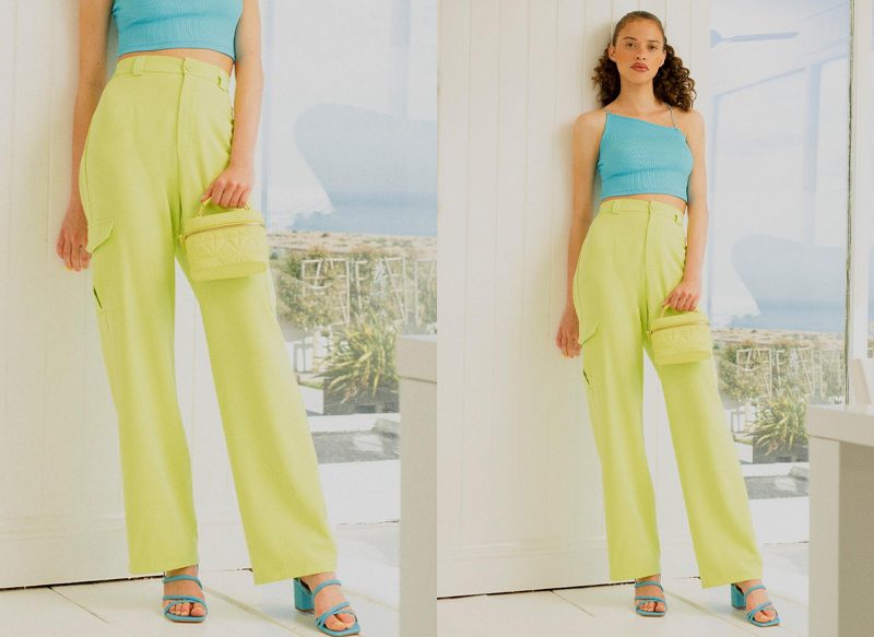 PANTALONES ENTALLADOS ESTILO CARGO DE PRIMARK