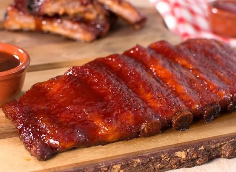 PASOS FINALES LAS COSTILLAS A LA MIEL