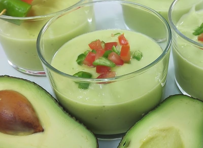 GAZPACHO DE AGUACATE, UNA EXCELENTE RECETA PARA EL VERANO