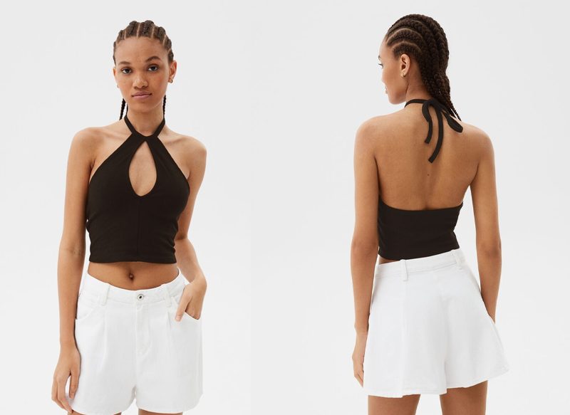 CAMISETA TIRANTES CUT OUT DELANTERO