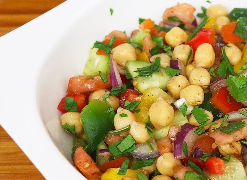 ENSALADA DE GARBANZOS CON PULPO, OTRA ALTERNATIVA