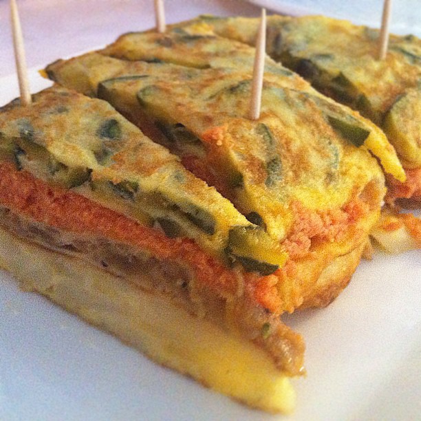 hornear pastel de calabacin