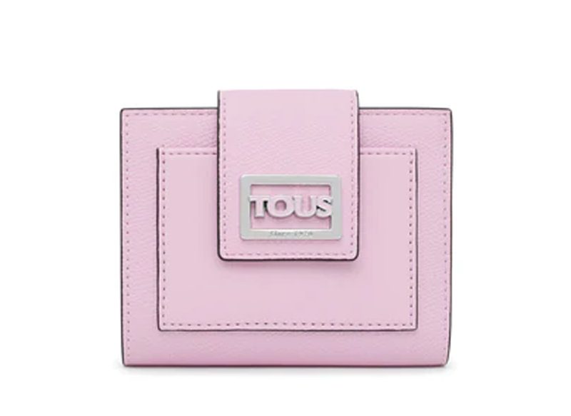 BILLETERA POCKET PEQUEÑA MALVA FUNNY