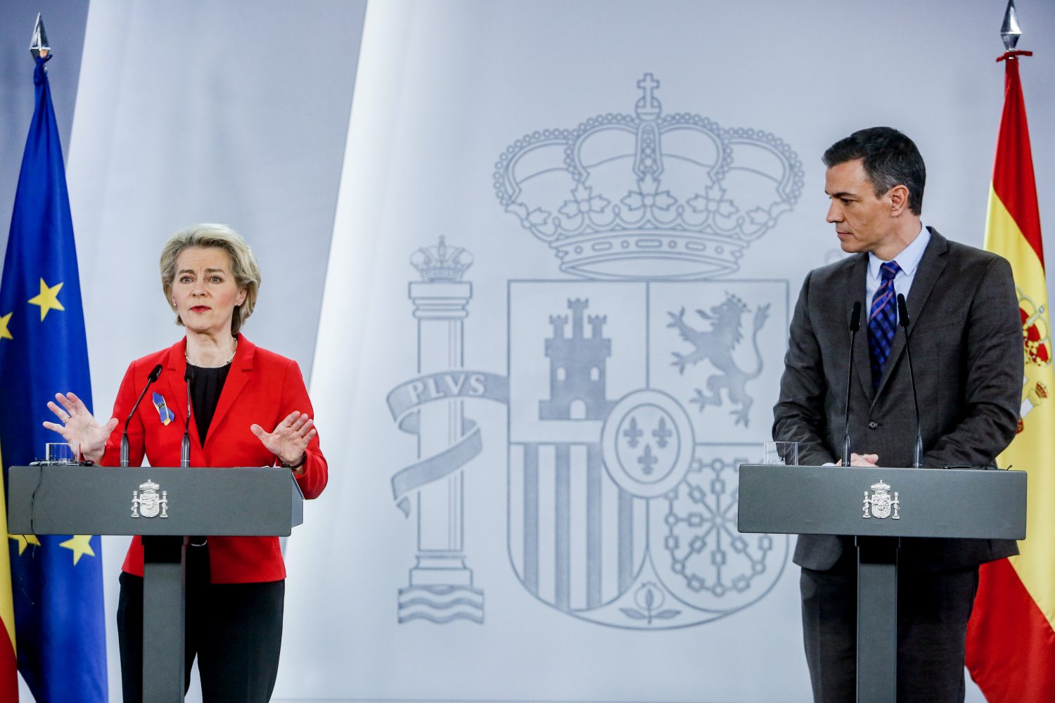 Von der Leyen prepara su discurso del Estado de la UE centrado en clima y la IA 1 Moncloa Von der Leyen septiembre