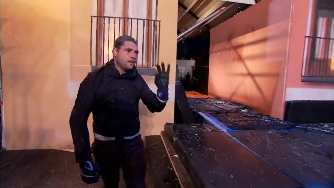 La primera reacción tras el incidente