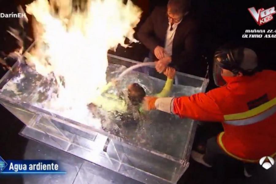 En 2019 otro colaborador se llevó un susto en 'El Hormiguero'