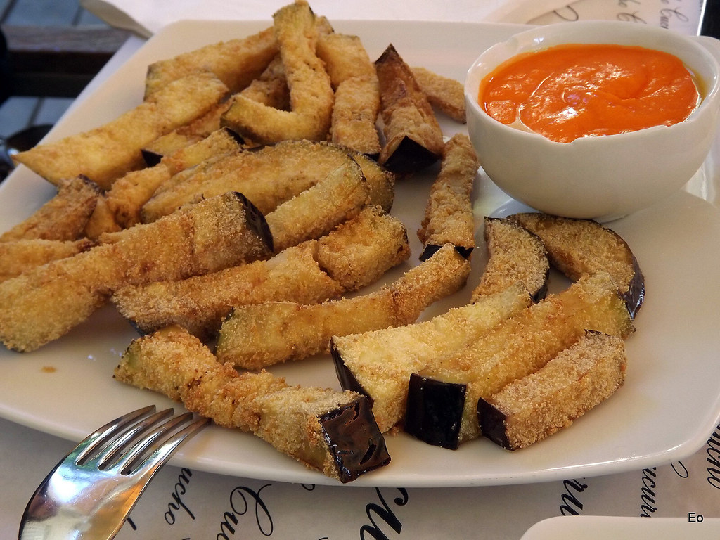 ingredientes berenjenas con miel